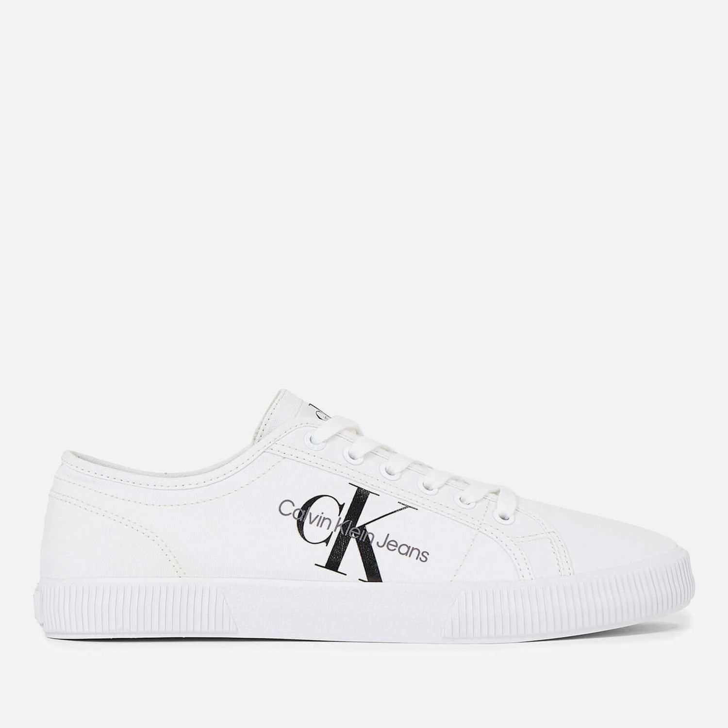 Tenisky a topánky CALVIN KLEIN Jeans Men's Essential Canvas Trainers Biela | YM0YM00306YBR, 0