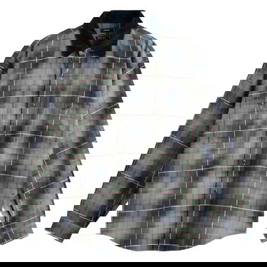 Košeľa BEAMS Corduroy Collar Check Work Shirt, Size Small Zelené | 1111-1242-803-67, 1