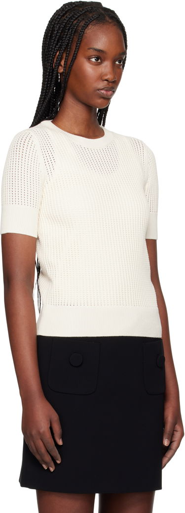 Sveter Max Mara Max Mara Ebbri Knitted Sweater Biela | 2516361071600, 1