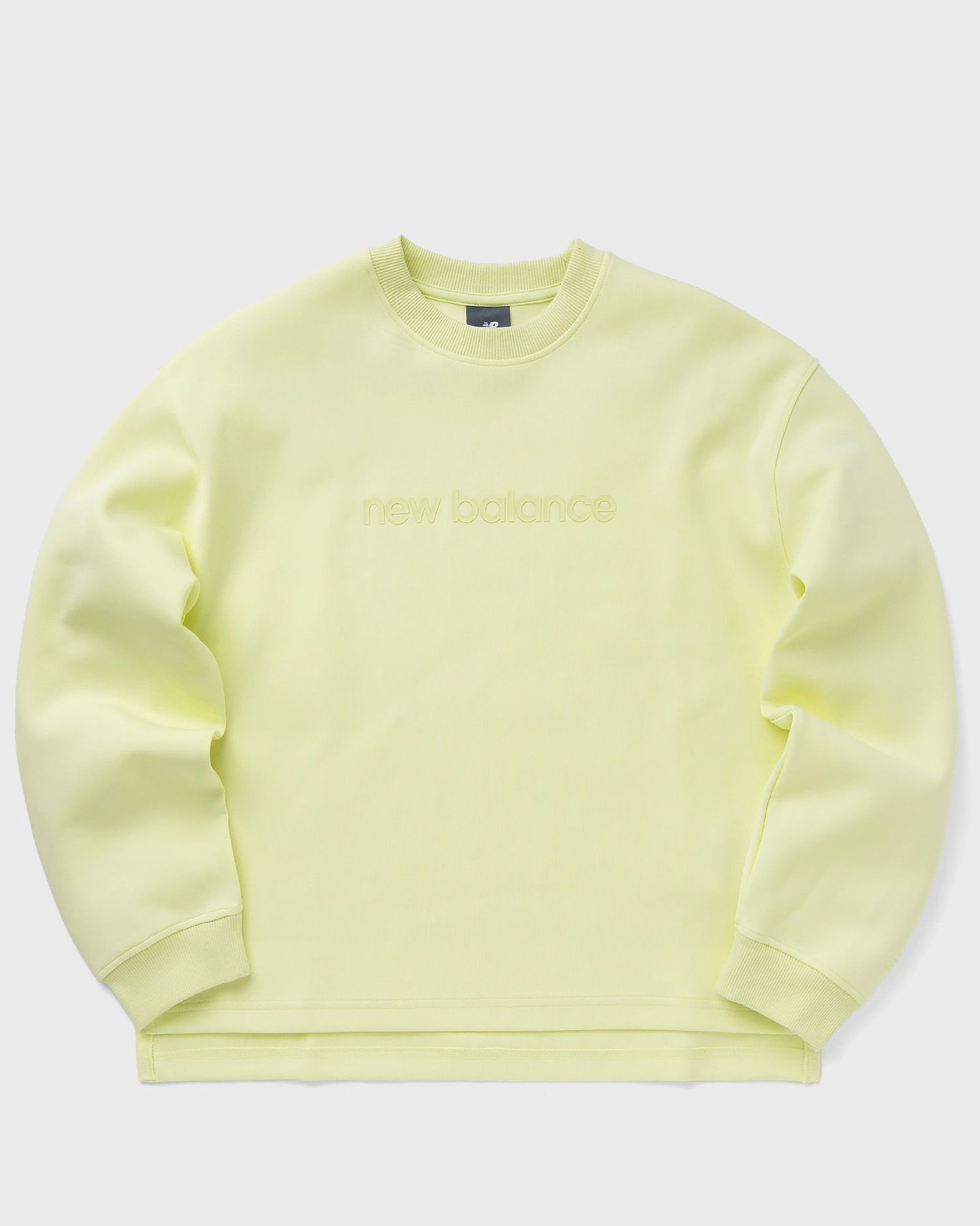 Mikina New Balance Hyper Density Triple Knit Spacer Crew Žltá | WT41556-LLT, 0