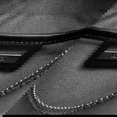 Taška cez rameno OSOI Mini Black Leather Shoulder Bag Čierna | 21SB030-101-01, 5