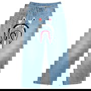 A Bathing Ape Shark Loose Fit Jeans, Size Small