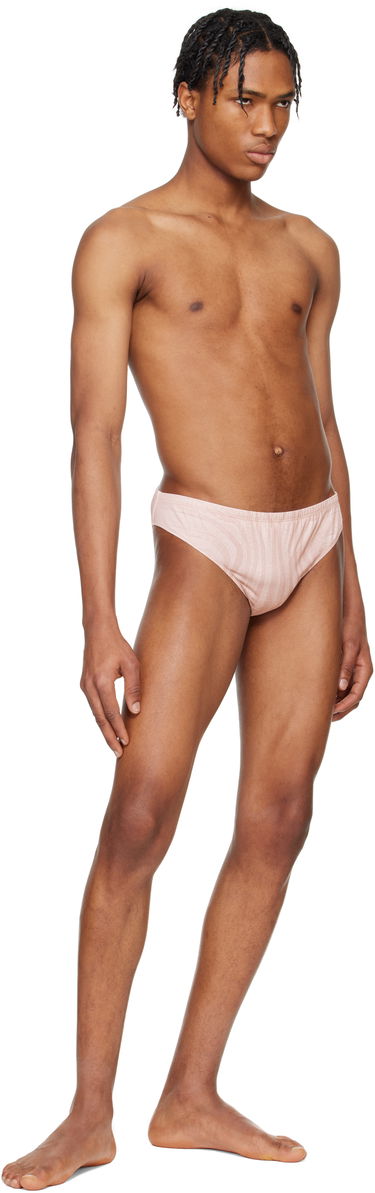 Plavky Jean Paul Gaultier Jean Paul Gaultier 'The Spirale' Swim Briefs Ružová | 25/34-H-SV060-J587-2026, 3
