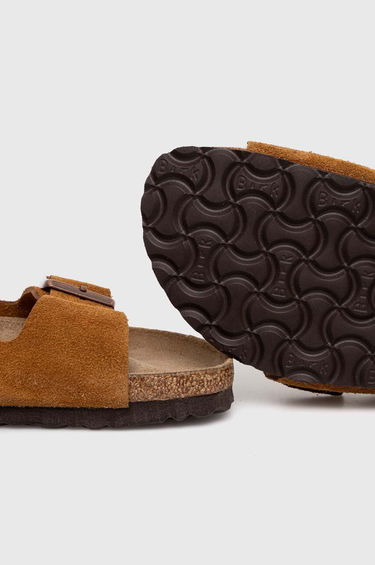 Tenisky a topánky Birkenstock Birkenstock Arizona Suede Slides Hnedá | 1027162, 3