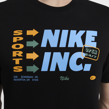 Tričko Nike Dri-FIT Tee Čierna | FV8360-010, 2