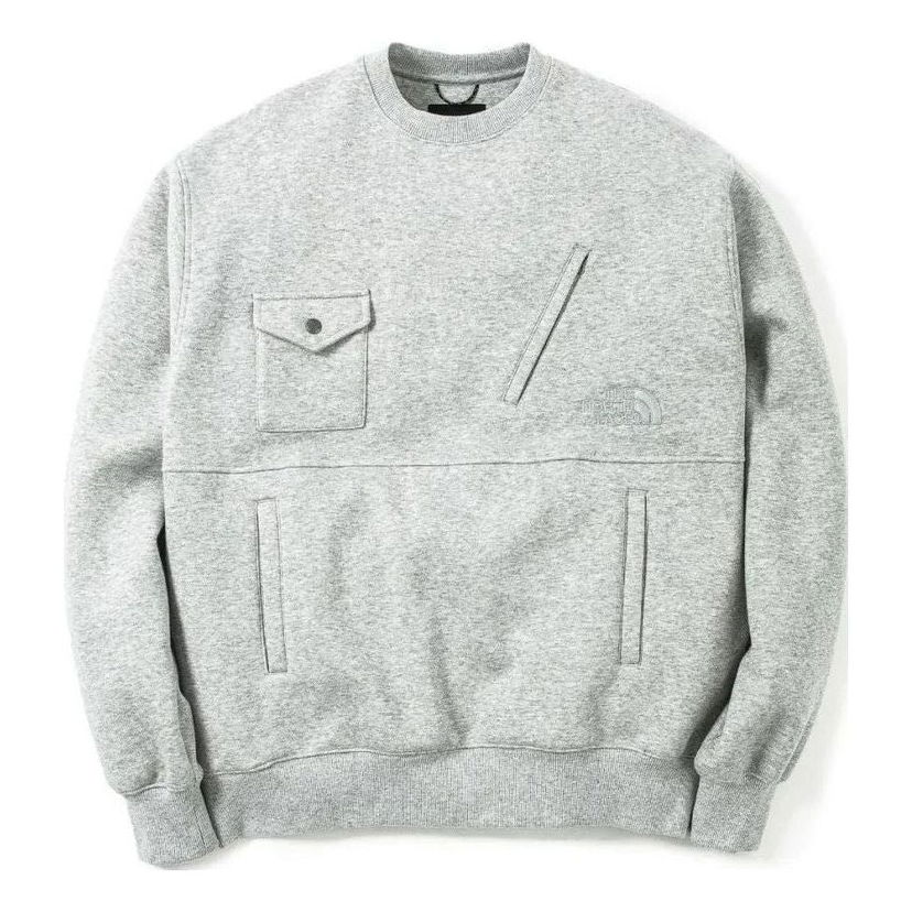 Sveter The North Face Pocket Sweater by Invincible Šedá | NF0A83OD-E2L