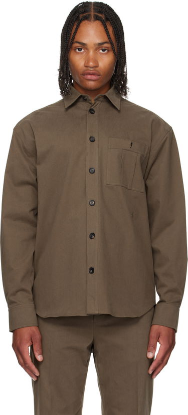 Košeľa FERRAGAMO Ferragamo Oversized Shirt Zelené | 785060, 0