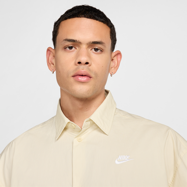 Košeľa Nike Nike Club Short Sleeve Button-Up Shirt Béžová | HJ2026-234, 3