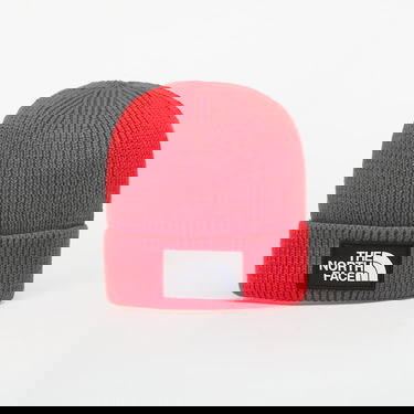 Kulicha The North Face Logo Box Cuffed Beanie Červená | NF0A8CHE6821, 0