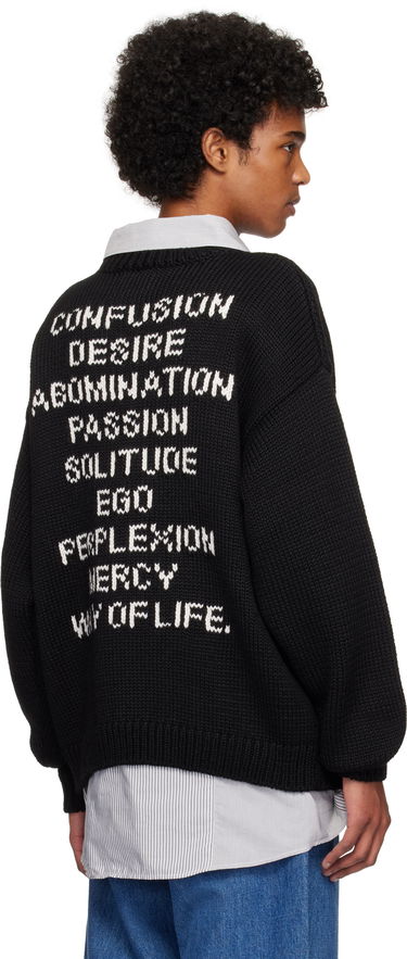 Sveter WTAPS WTAPS Ingredient Sweater Čierna | 242MADT-KNM05, 2