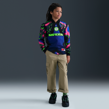 Dres Nike Nigeria Goalkeeper Dri-FIT Vibrant Patterned Long-Sleeve Football Jersey Rôznofarebný | IO2404-010, 2