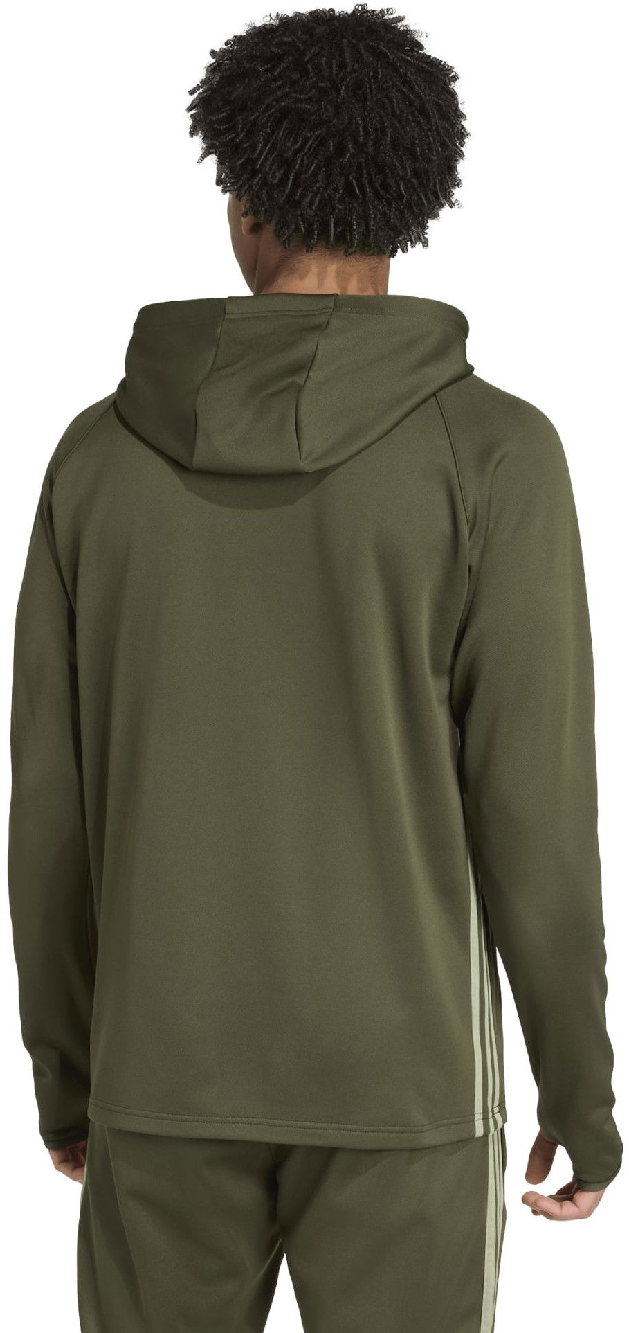 Mikina adidas Performance Tiro 25 Essentials Winterized Training Hoodie Zelené | JW4589, 1