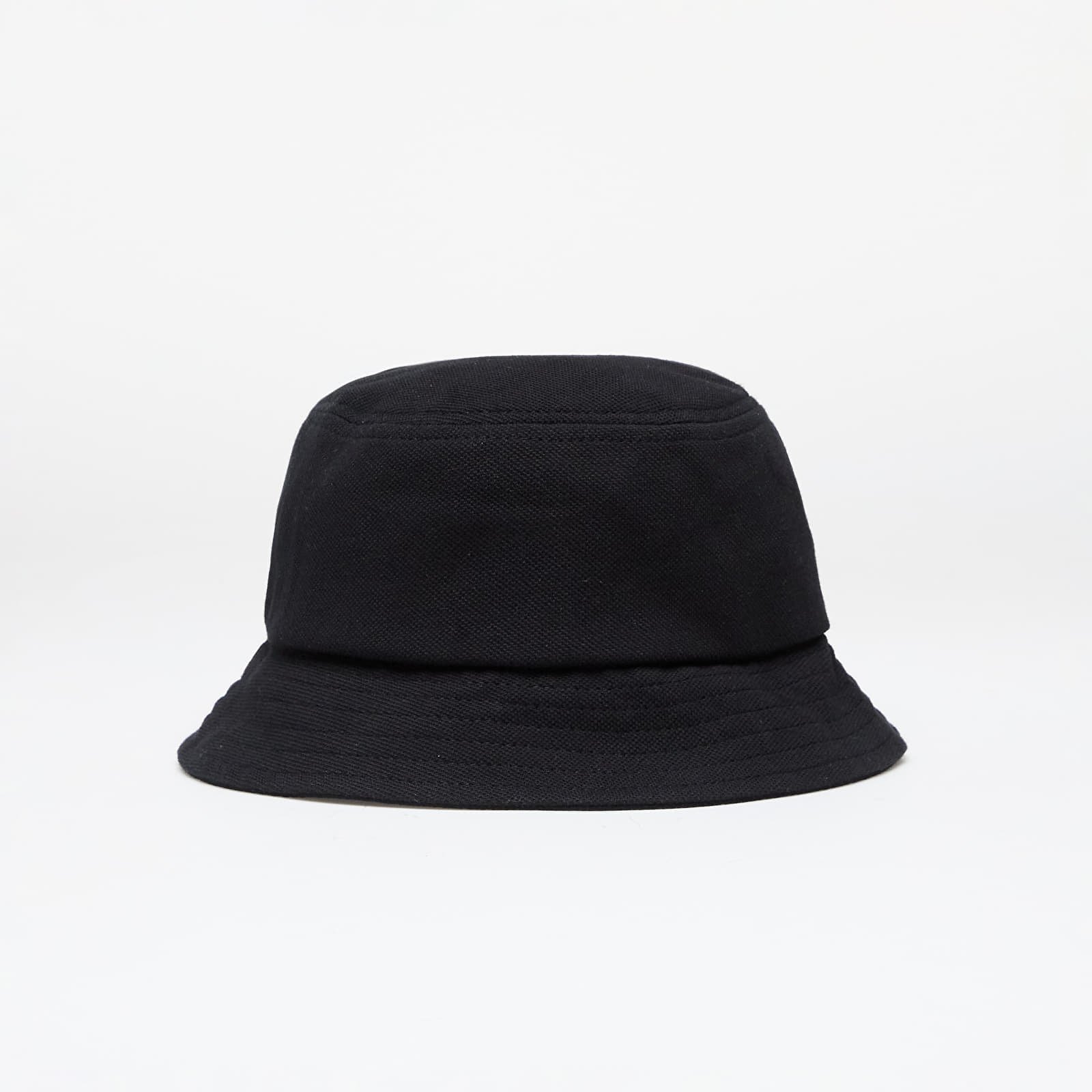 Hat Pique Bucket Hat Black/ Snow white