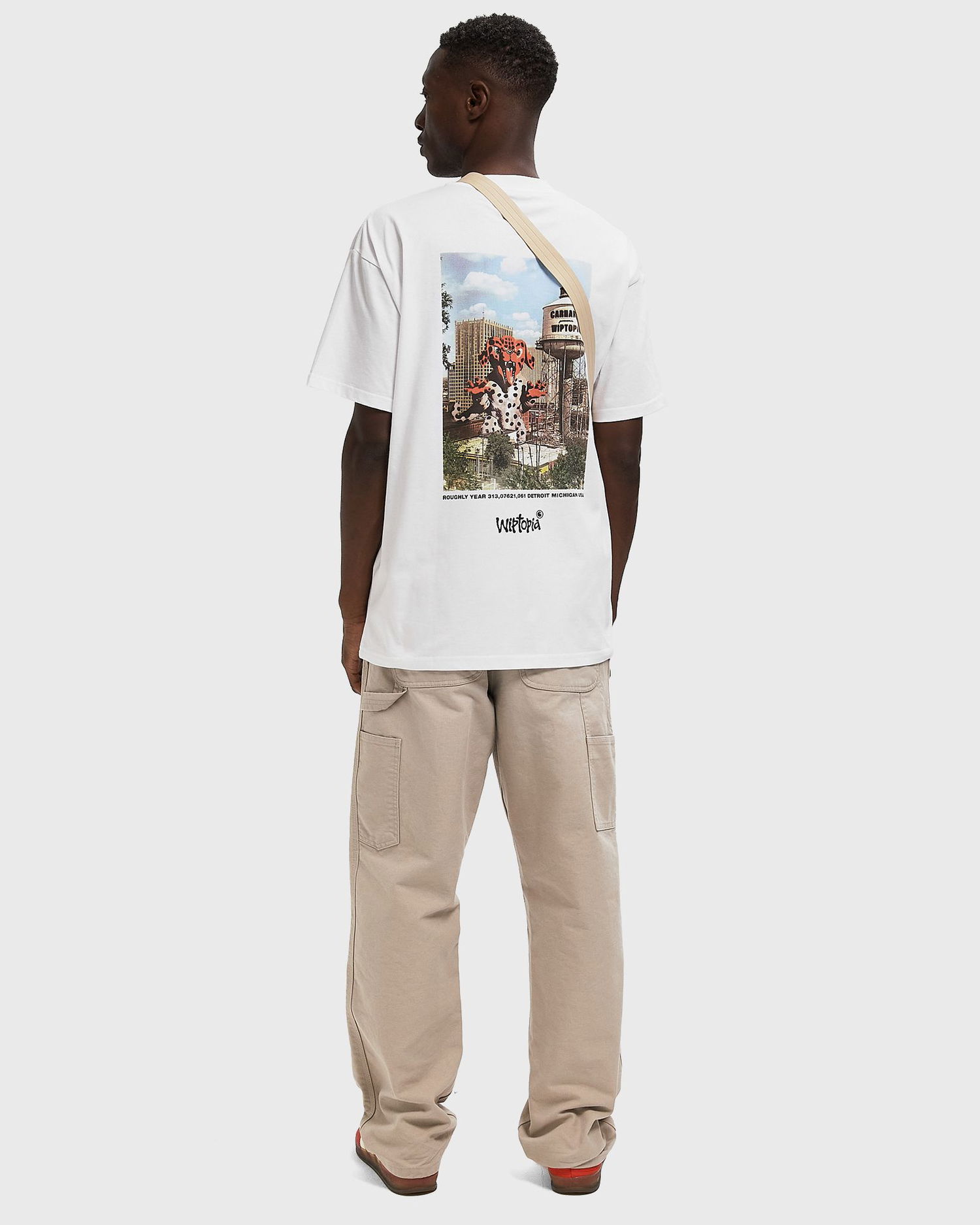 Tričko Carhartt WIP Wiptopia T-Shirt Biela | I035492-02.XX, 1