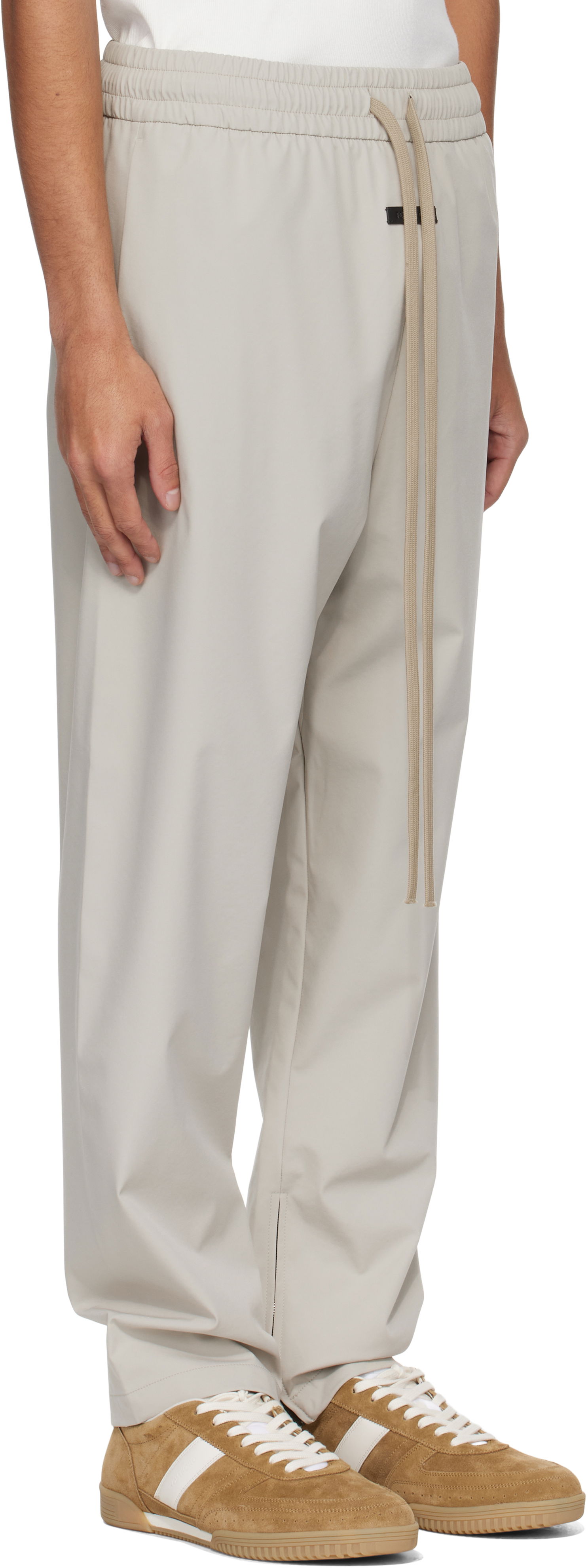 Tepláky Fear of God Fear of God Nylon Track Pants Šedá | FGE240-404PON, 1