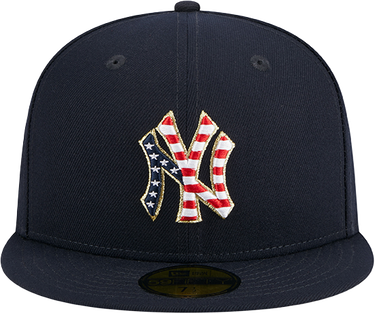 Šiltovka New Era New York Yankees American Flag Logo 4th July 59Fifty Cap Navy | 60360504-60360504, 0