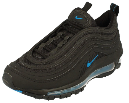 Tenisky a topánky Nike Air Max 97 Black / Imperial Blue EU: 36 Čierna | CN9580-001, 1