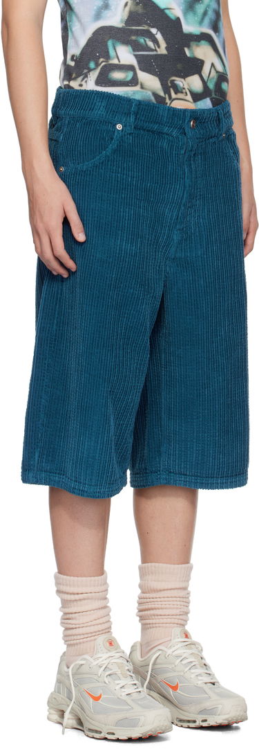 Šortky ERL Corduroy Shorts Modrá | ERL09P007, 1