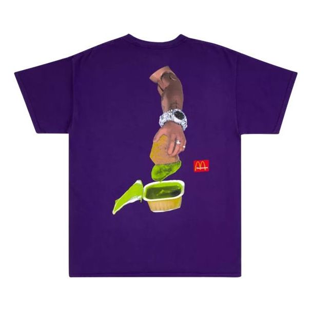 Tričko Cactus Jack by Travis Scott Travis Scott Cactus Jack x McDonald's T-Shirt Fialová | TC-19, 0