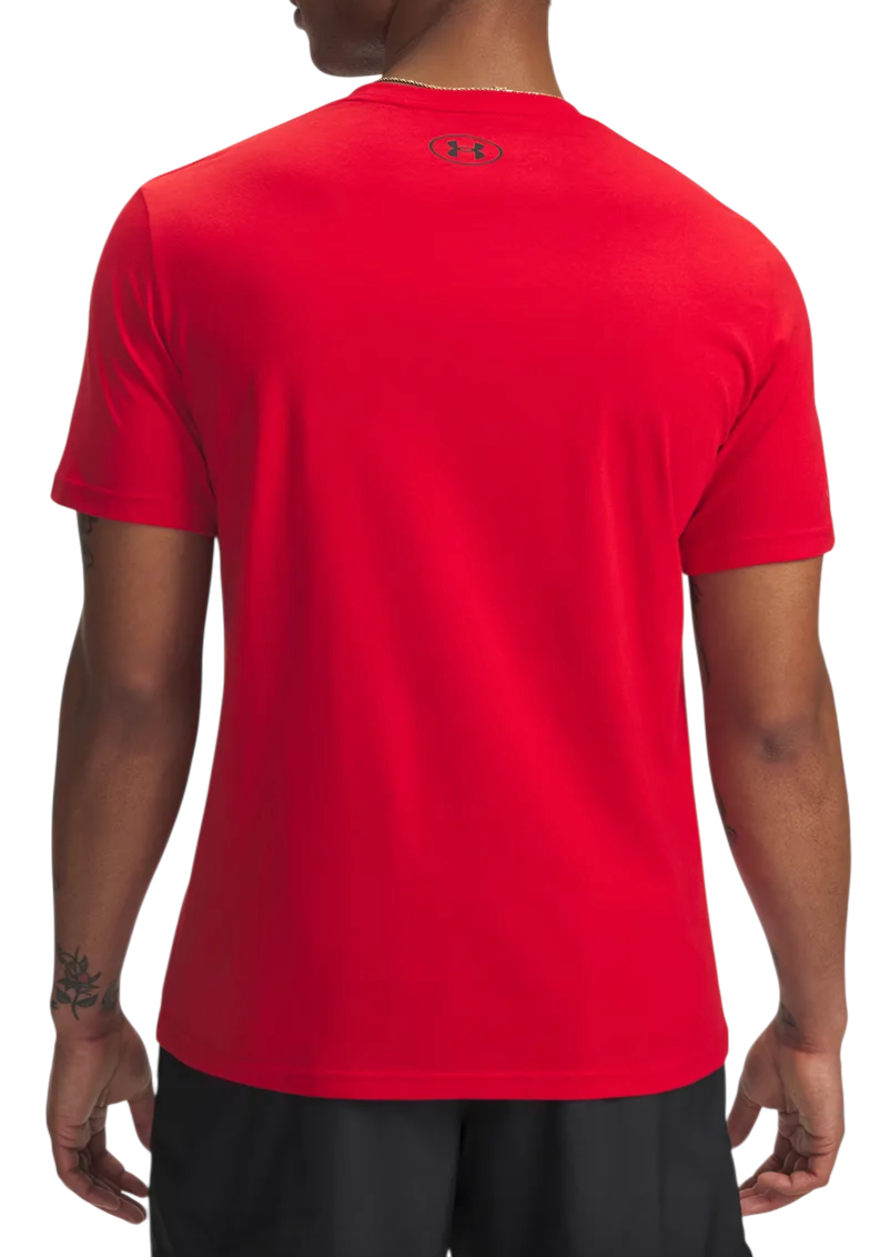 Tričko Under Armour Short Sleeve T-Shirt GL FOUNDATION UPDATE Červená | 1382915-601, 1