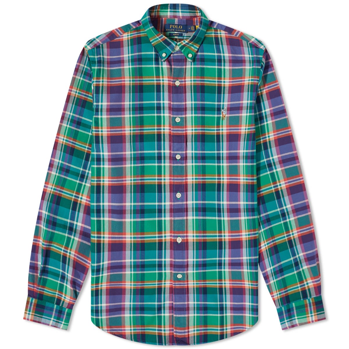 Košeľa Polo by Ralph Lauren Polo Ralph Lauren Check Oxford Button Down Rôznofarebný | 710922319002, 0