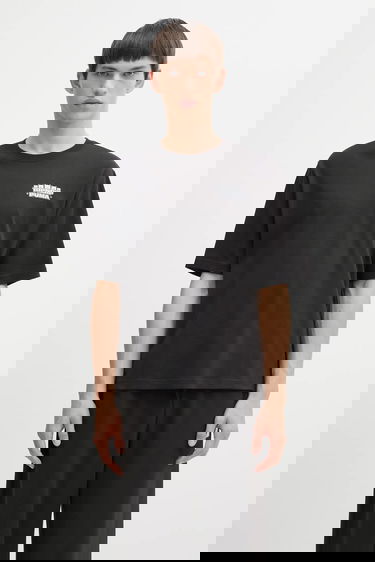 Tričko Puma Cotton T-Shirt with Graphic Back Print Puma x RIPNDIP Čierna | 632413, 2