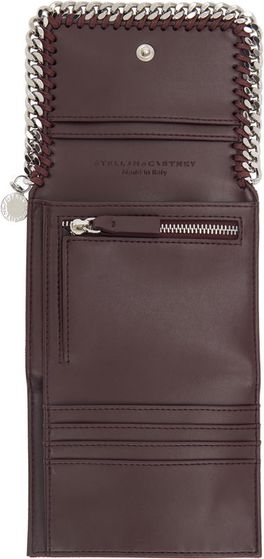 Peňaženka Stella McCartney Stella McCartney Falabella Small Flap Wallet Vínová | 431000WP0086, 2