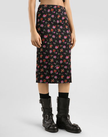 Sukňa Dolce & Gabbana Dolce & Gabbana Floral-print Straight Skirt Rôznofarebný | F4DBNTFSA8EHN5XS, 3
