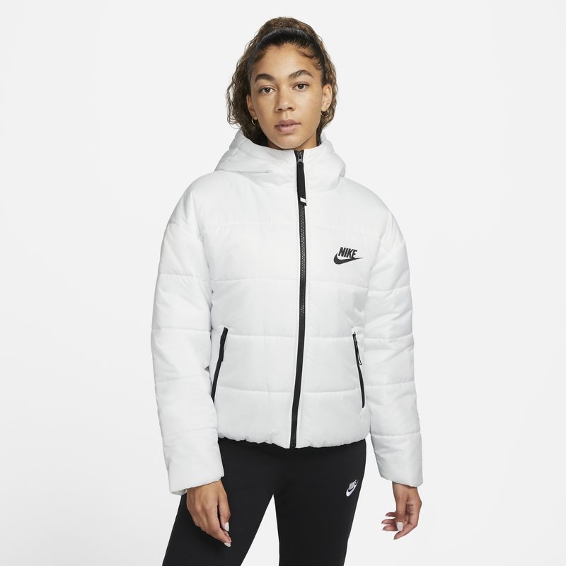 Prešívaná bunda Nike Therma-FIT Repel Synthetic-Fill Hooded Jacket Biela | DX1797-121, 0