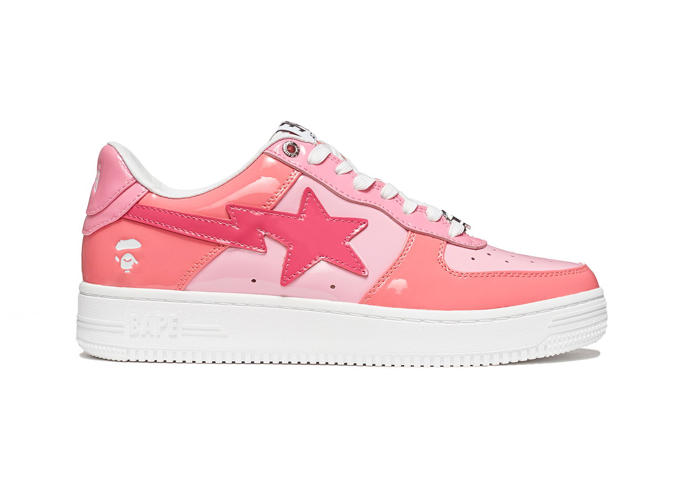 Tenisky a topánky BAPE Bape Sta Low "Color Camo Combo Pink" Ružová | 001FWH201046_PNK, 0