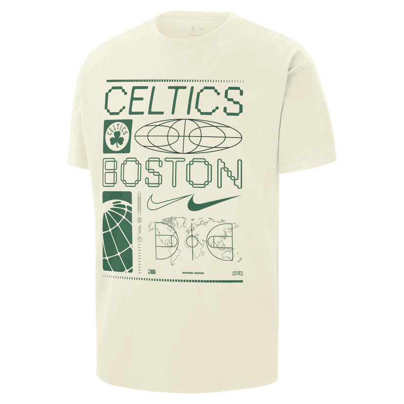 Tričko Nike NBA Max90 Boston Celtics T-Shirt Béžová | FQ6079-133