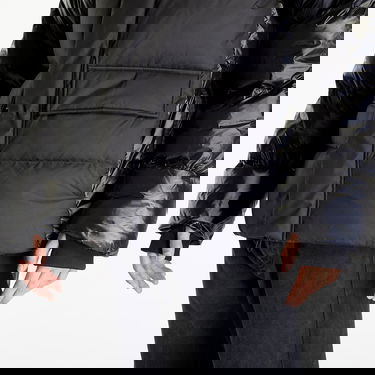 Prešívaná bunda adidas Originals Mid Puffer Jacket Black Čierna | IR7133, 4
