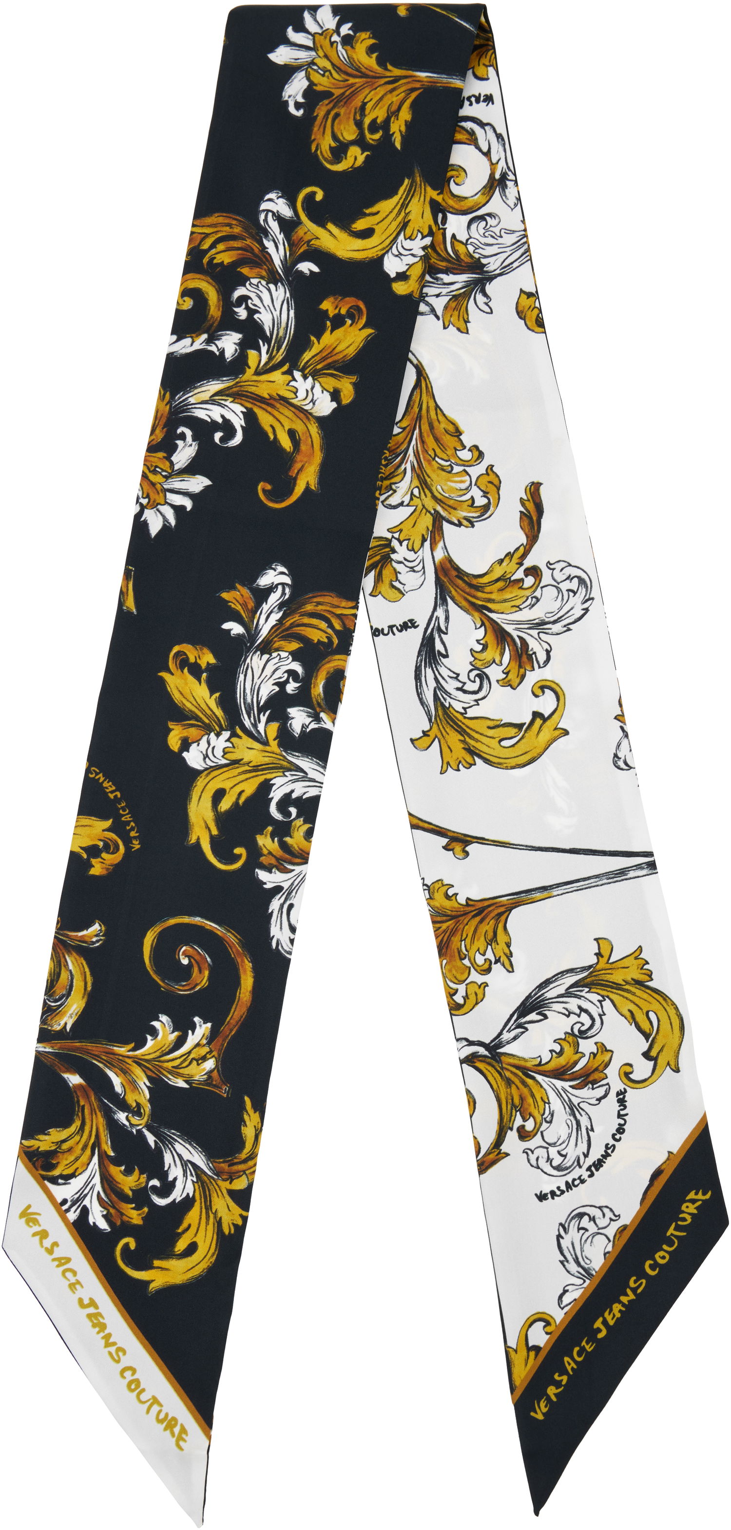Šál Versace Versace Jeans Couture Barocco Print Silk Twill Scarf Rôznofarebný | E78HA7H08_EZG356, 0
