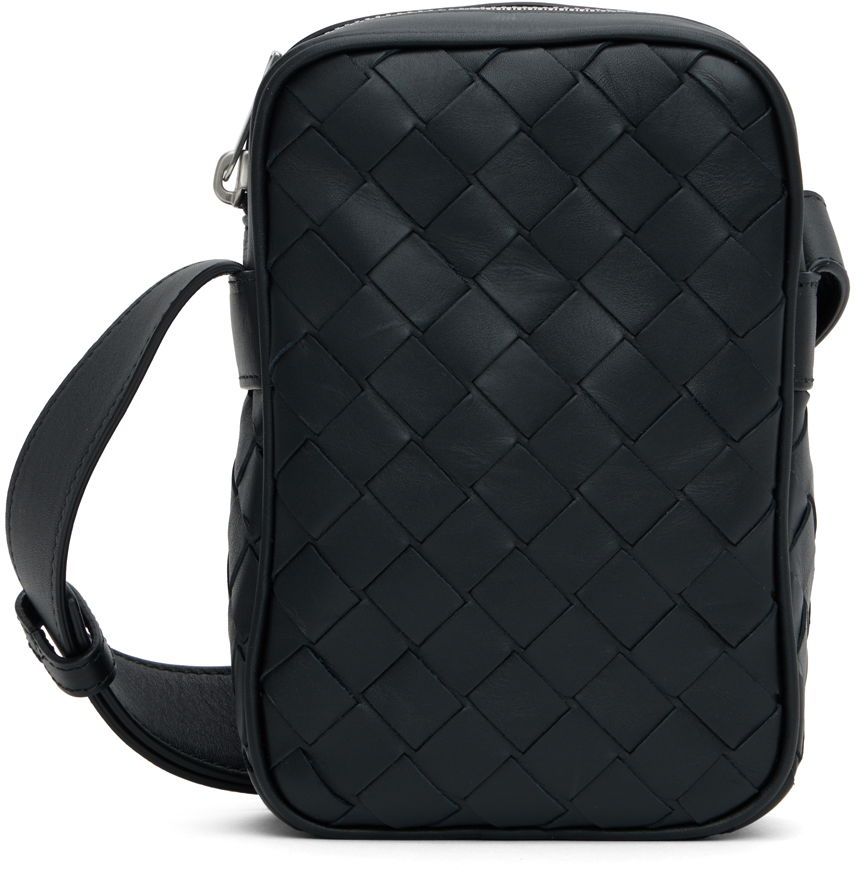 Taška cez rameno Bottega Veneta Bottega Veneta Intrecciato Crossbody Bag Čierna | 729296 VCPQ3, 0