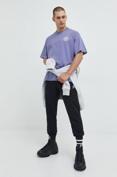 Tepláky Converse Embroidered Star Chevron Pant Čierna | 10023873-A01, 0