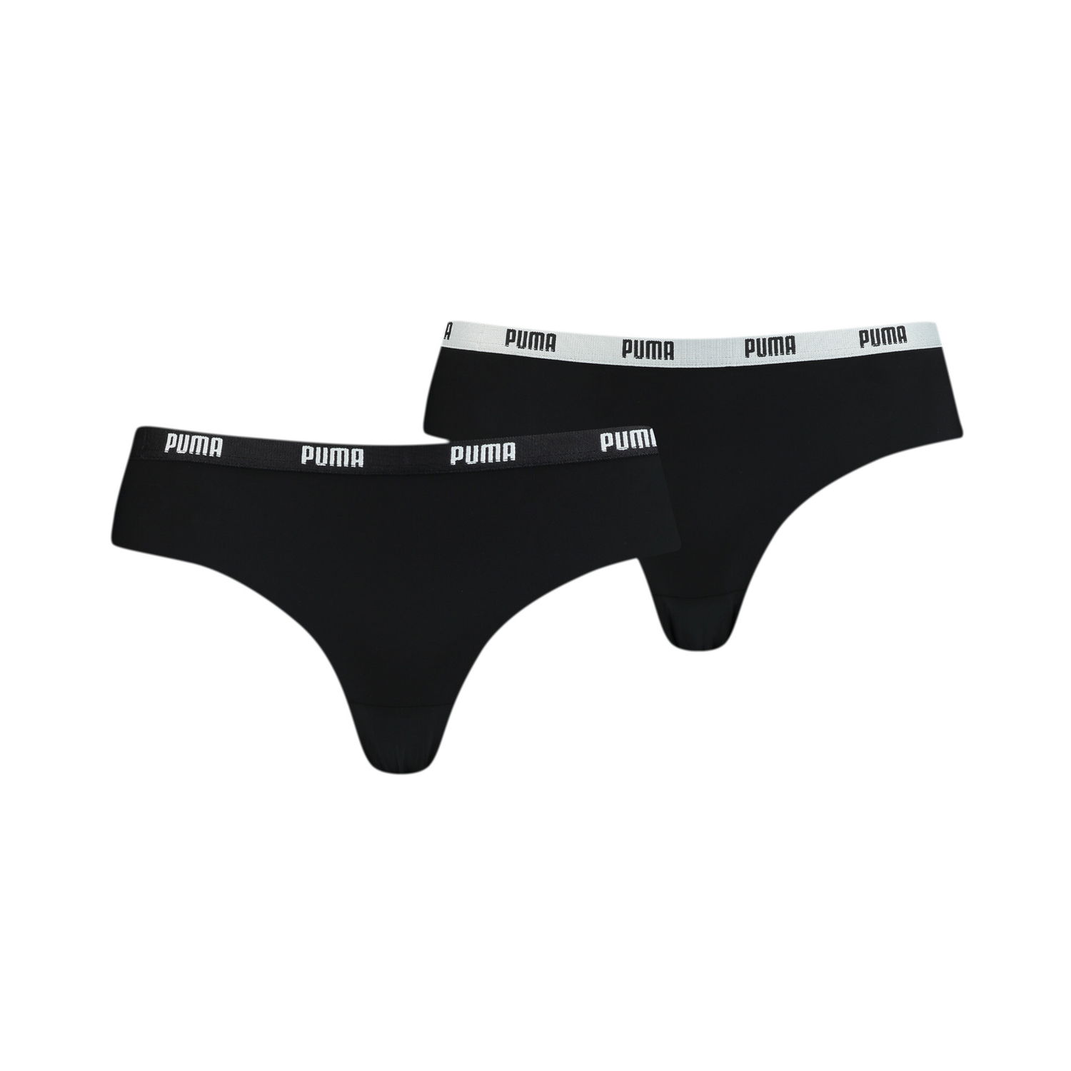 Podprsenka Puma Microfiber Brazilian Panties, 2-Pack Čierna | 907855_04, 1