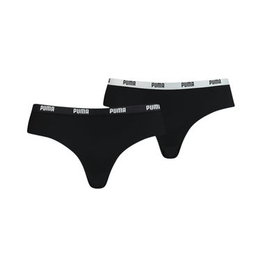 Podprsenka Puma Microfiber Brazilian Panties, 2-Pack Čierna | 907855_04, 1