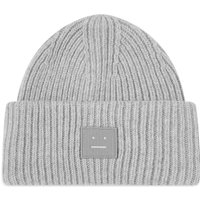 Kulicha Acne Studios Pana Face Beanie "Light Grey Melange" Šedá | C40135-X92, 2