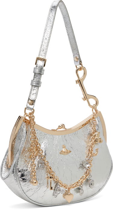 Kabelka Vivienne Westwood Vivienne Westwood Charm Frame Bag Metalická | 4B01000PW-L00AC-, 1