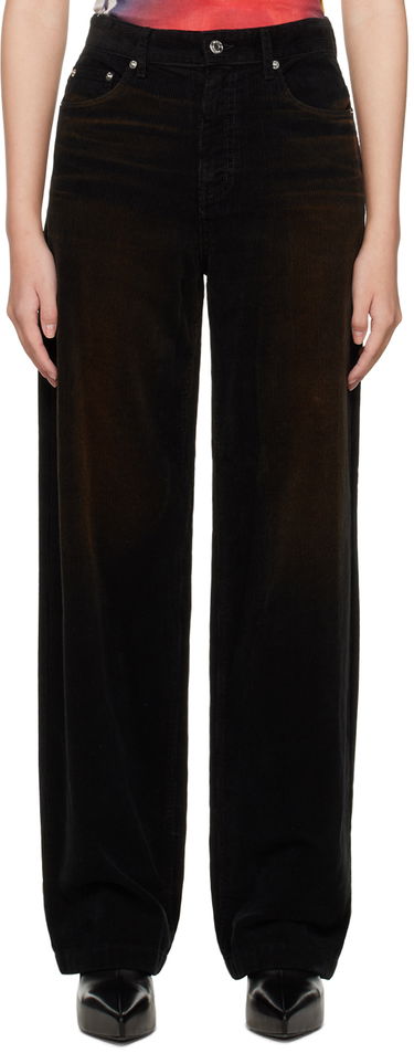 Džínsy We11done Washed Wide-Leg Trousers Čierna | WD-DP3-22-392-W-BK, 0