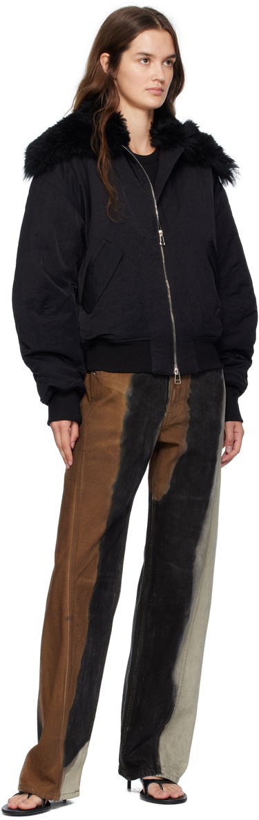 Bomber bunda Eckhaus Latta Eckhaus Latta Zip Bomber Jacket Čierna | 1411-EL-PF25-A -, 3