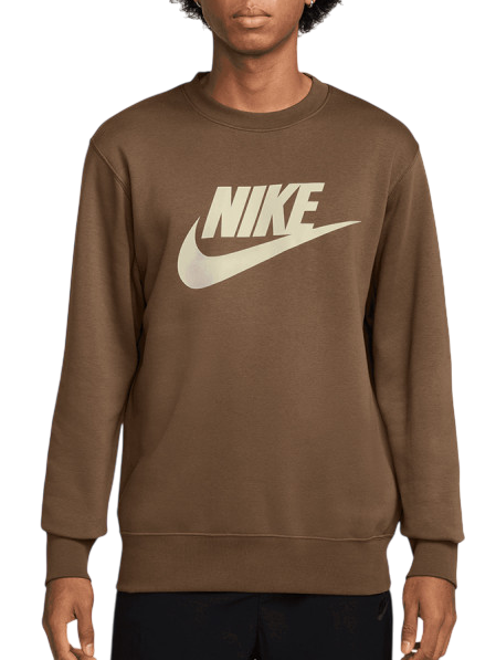 Mikina Nike Nike Club Sweatshirt Hnedá | fn3890-235