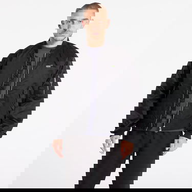 Bomber bunda Lacoste Bomber Jacket with Ribbed Details and Sleeve Utility Pocket Čierna | BH2899 031, 0