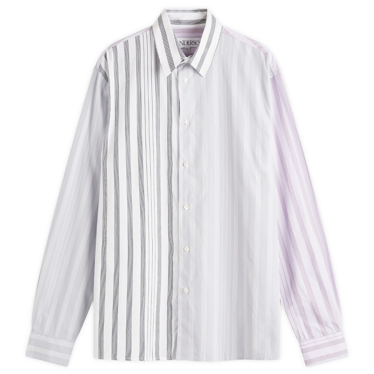 Stripe Patchwork Shirt