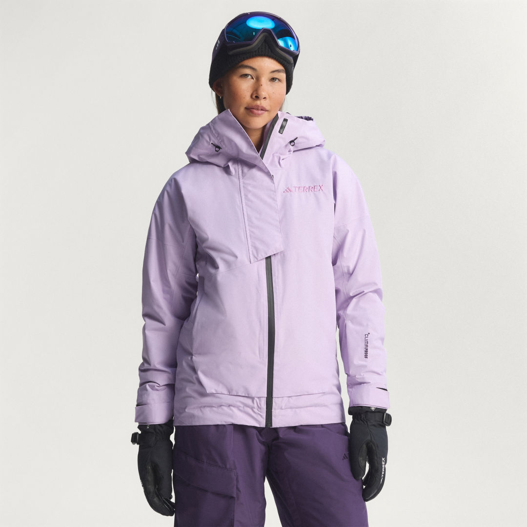 Bunda adidas Performance Xploric 2 Layer Insulated CLIMAPROOF Jacket Fialová | JM3038, 0