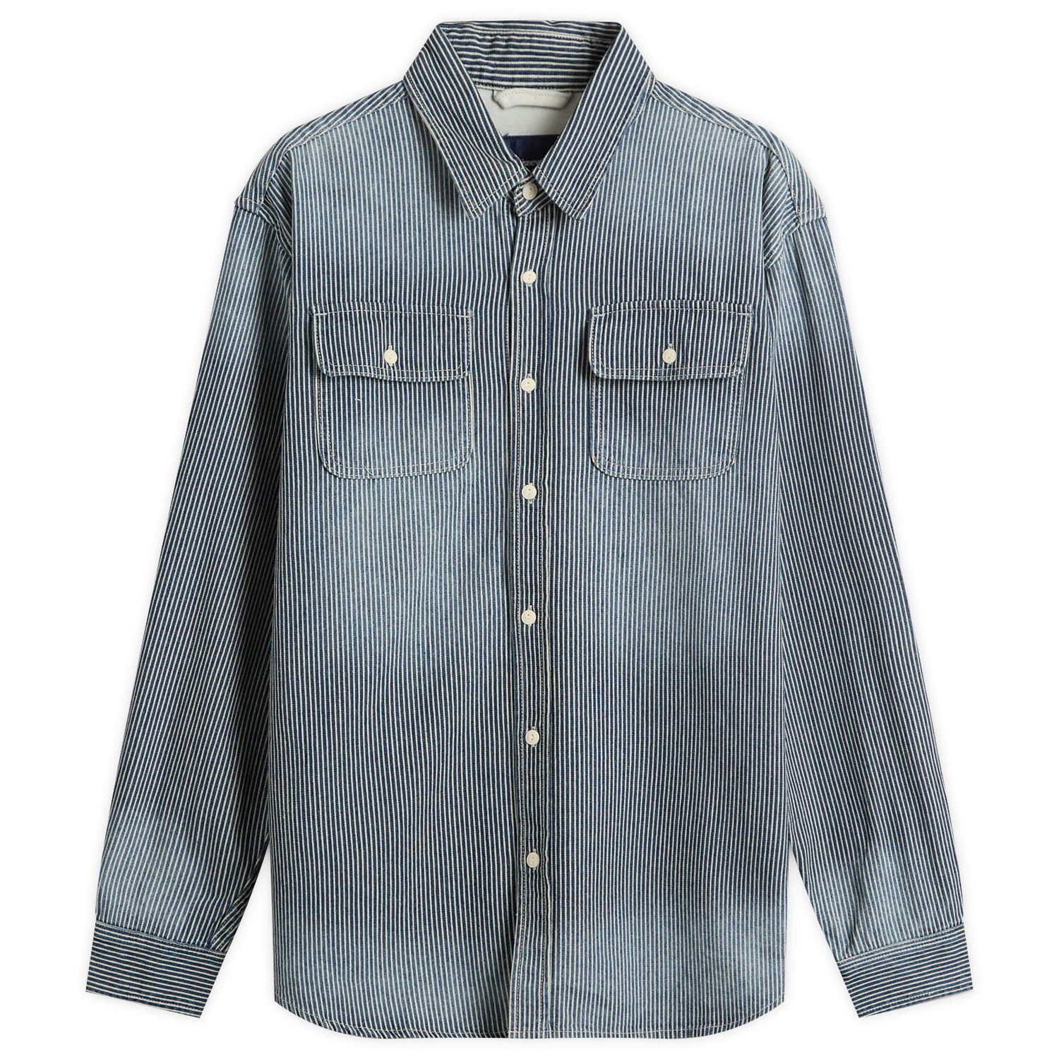 Košeľa thisisneverthat Hickory Denim Shirt Modrá | TN253WSHTL05-IND, 1