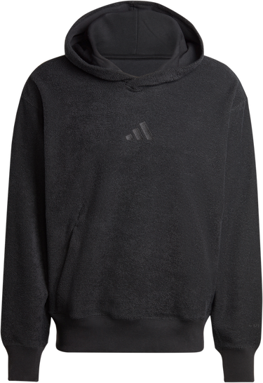 Mikina adidas Originals adidas Elevated All Szn Terry Loop Hoodie Čierna | iv5212, 0
