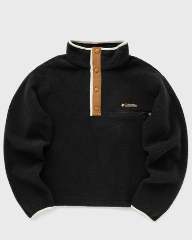Mikina Columbia Helvetia II Cropped Half Zip Sweatshirt Čierna | 2092231010, 0
