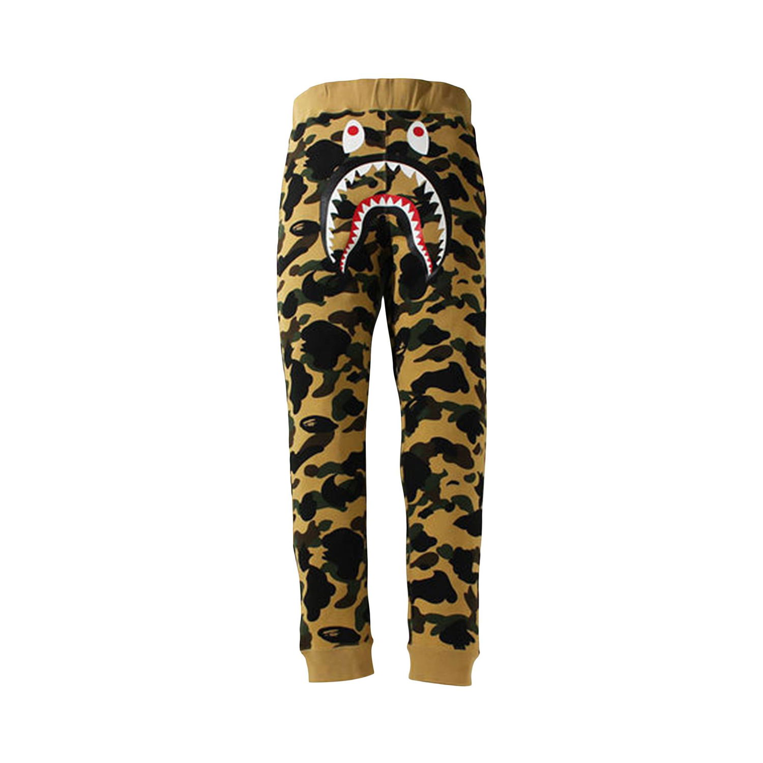 Tepláky BAPE 1st Camo Shark Slim Fit Sweatpants Žltá | 1H80 152 012 YELLOW, 1