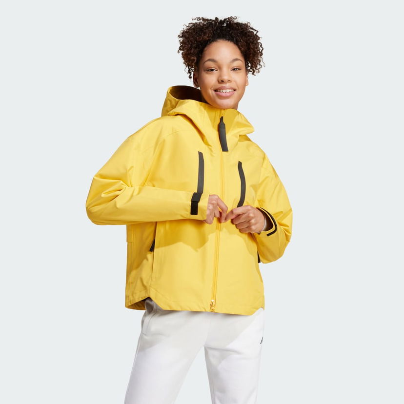 Vetrovka adidas Performance Myshelter Rain.Rdy Jacket Žltá | IM8529